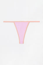 Load image into Gallery viewer, 43013SET - Contrast Baby Rib Thong 7-Pack