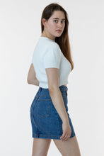 Load image into Gallery viewer, RDNW33 - Denim Mini Skirt
