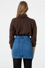Load image into Gallery viewer, RDNW33 - Denim Mini Skirt
