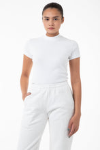 Load image into Gallery viewer, R4309 - Mockneck Cap Sleeve Baby Tee

